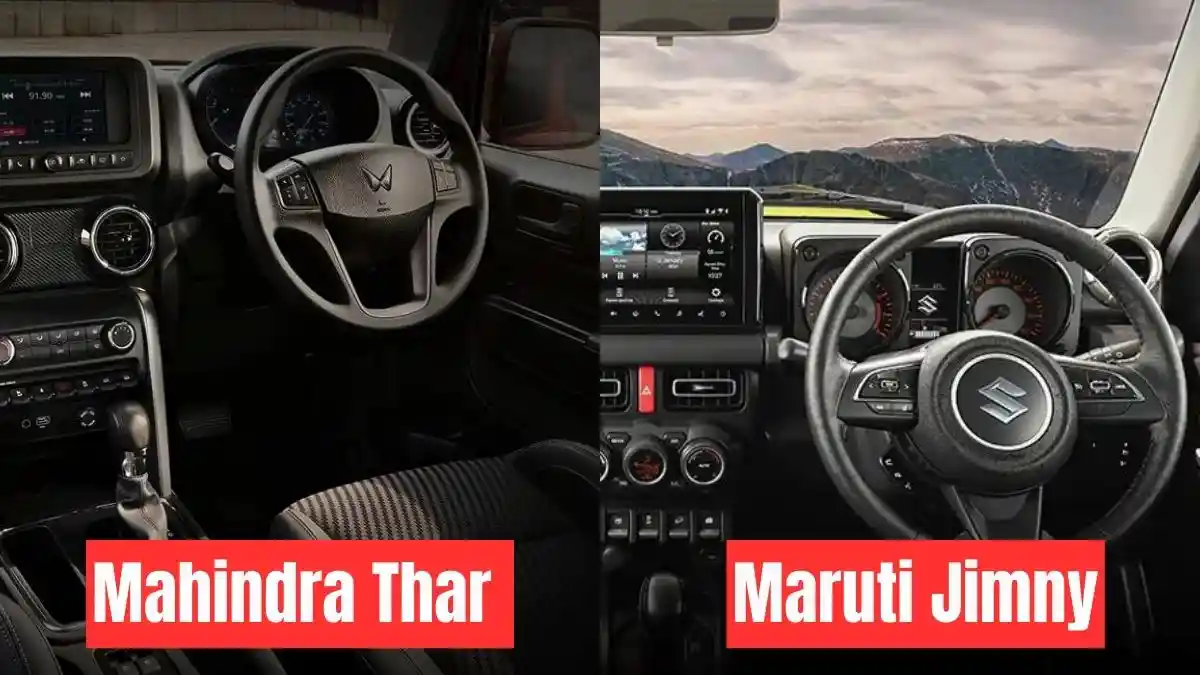 Mahindra Thar VS Maruti Jimny Features